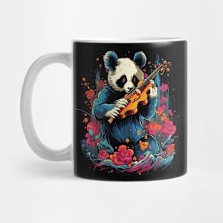Panda Playing Violin Mug